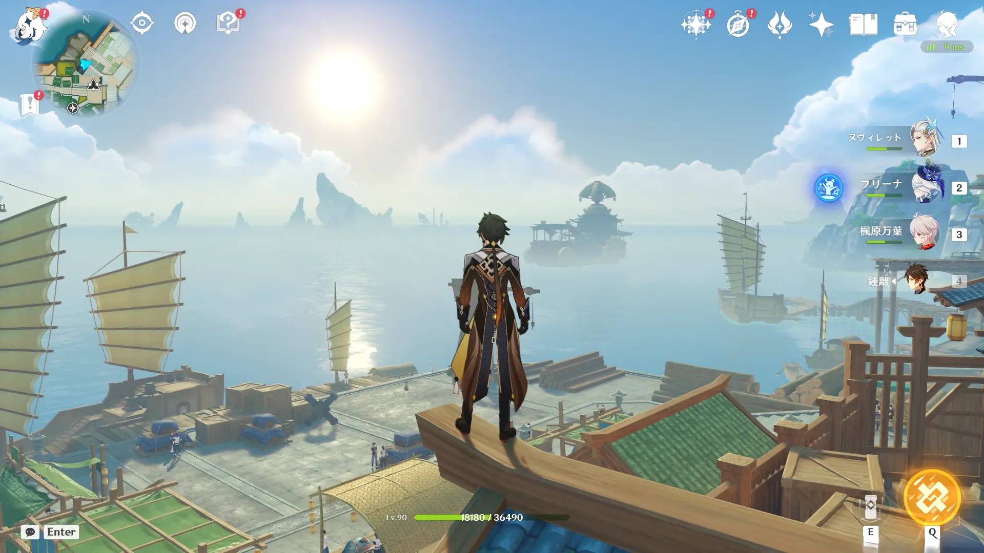 ゲーム画面のスクリーンショット