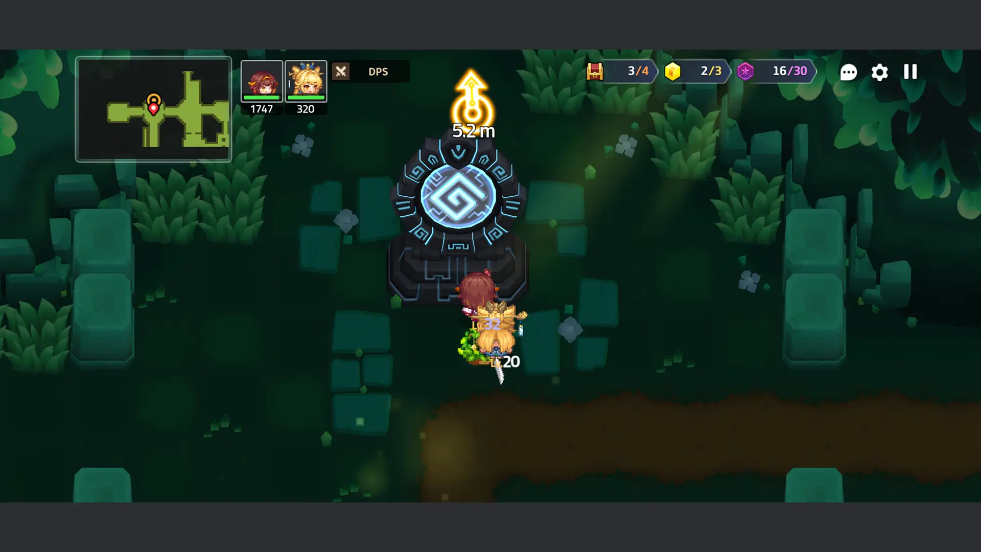 ゲーム画面のスクリーンショット