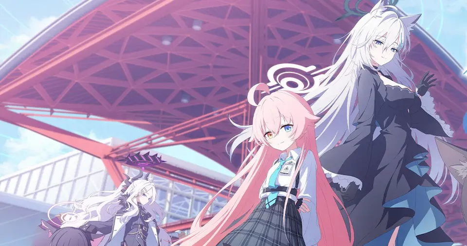 ブルーアーカイブのビジュアル。ブルアカvsカゲマスの比較記事の紹介用に掲載。