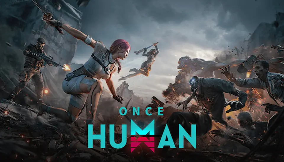 OnceHumanのキービジュアル。異世界+サバイバルの特集記事の紹介用。
