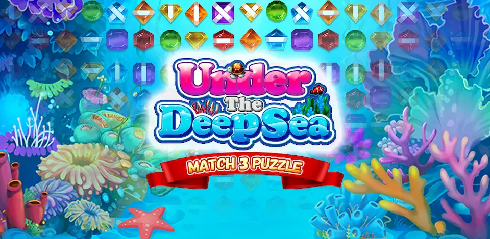 アンダーザディープシーのキービジュアル。異世界+サバイバルの特集記事の紹介用。