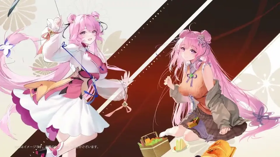 放置少女のキービジュアル。無課金RPGランキング記事の紹介用に掲載。